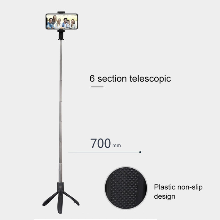 Mai Appearance K06 Multi-function Live Broadcast Mobile Bluetooth Self-timer Pole Tripod
