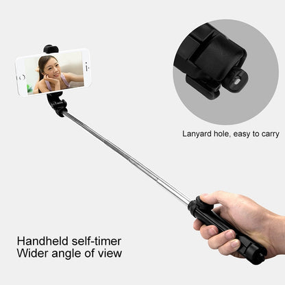 XT10 Multi-function Mobile Live Broadcast Bluetooth Self-timer Pole Tripod