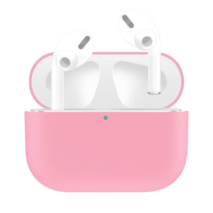 For AirPods Pro Solid Color Silicone Earphone Protective Case, Green, Grey, Watermelon Red�������...