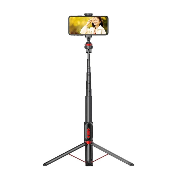 Aluminum Alloy Mobile Phone Bluetooth Selfie Stick Live Floor Tripod Bracket, Height: 1.5m�������...