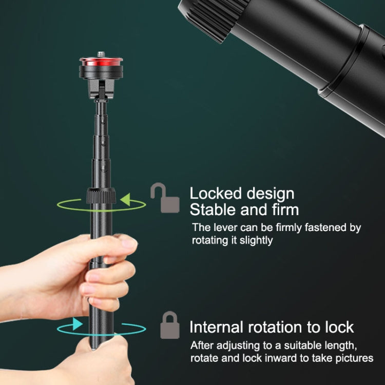 Aluminum Alloy Mobile Phone Bluetooth Selfie Stick Live Floor Tripod Bracket, Height: 1.5m�������...