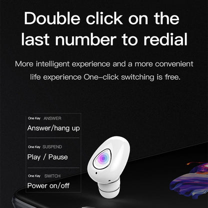YX01 Sweatproof Bluetooth 4.1 Wireless Bluetooth Earphone with Charging Box, Support Memory Conne...