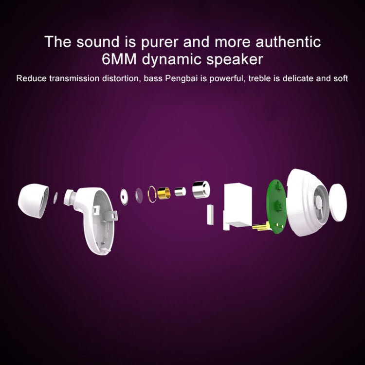 EALOT H19 TWS Automatic Connection Bluetooth Earphone