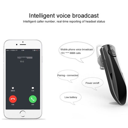 J10 Bluetooth 4.1 Universal Mini Wireless Sport Vehicle Stereo Music Bluetooth Headset