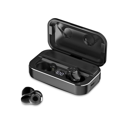 A6 TWS Bluetooth 5.0 Touch Wireless Bluetooth Earphone with Charging Box & LED Smart Digital Disp...