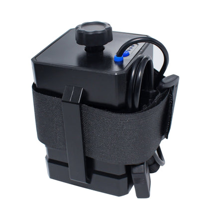 3 Sections 18650/26650 IPX7 Waterproof Battery Box with 12v Round Head & 5v USB Connector Output ...