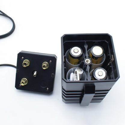 3 Sections 18650/26650 IPX7 Waterproof Battery Box with 12v Round Head & 5v USB Connector Output ...