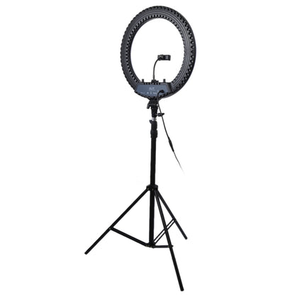 18 inch 55W Two-speed Dimmable Anchor Photography Self-timer LED Ring Fill-in Light with Tripod��...