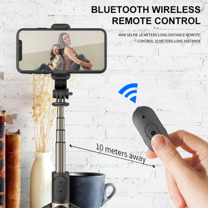 Q03 Bluetooth Remote Control Tripod Selfie Stick Phone Holder, Q03 (Black), Q03 (White)