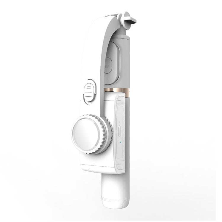 Q08 Gimbal Stabilizer Bluetooth Remote Control Tripod Selfie Stick, Q08 (Black), Q08 (White)