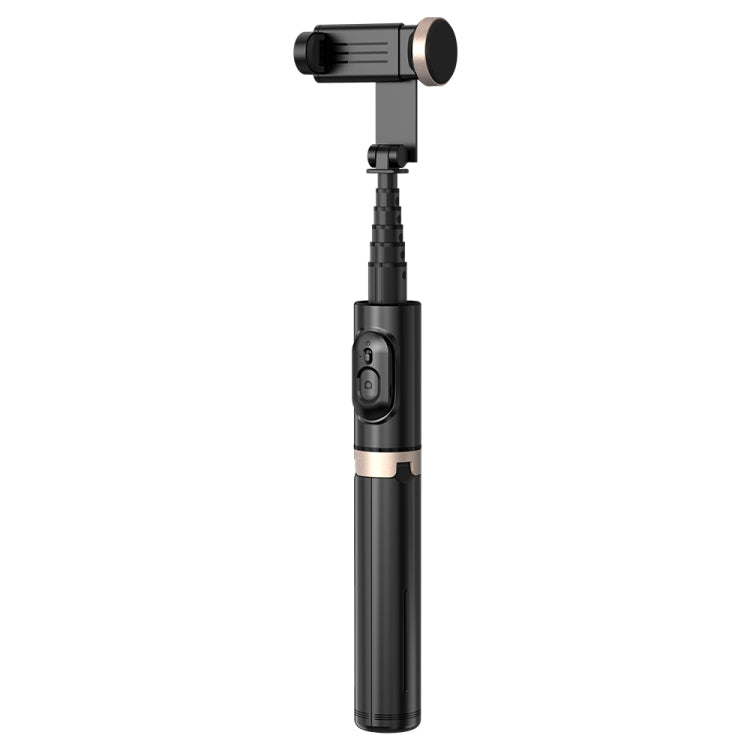 Q12 Hidden Design Reinforced Bluetooth Remote Control Tripod Selfie Stick, Q12 (Black), Q12s (Pin...