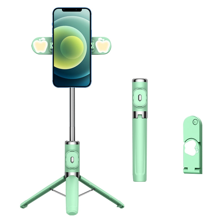 Bluetooth Remote Control Dual Fill Light Tripod Selfie Stick, Dual Fill Light (Black)������������...