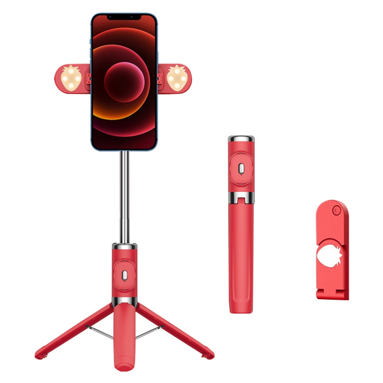 Bluetooth Remote Control Dual Fill Light Tripod Selfie Stick, Dual Fill Light (Black)������������...