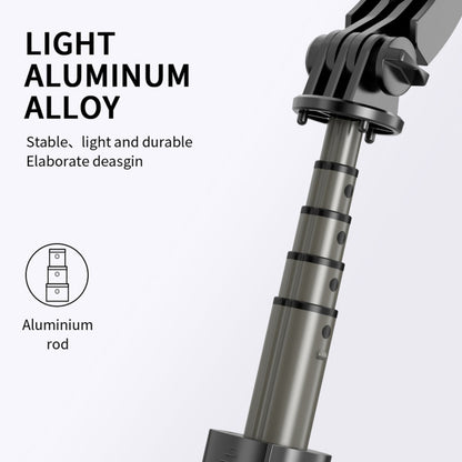 L08 Adjustable Gimbal Stabilize Bluetooth Self-timer Pole Tripod Selfie Stick