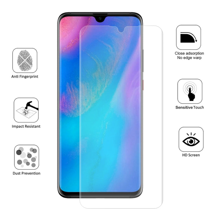 ENKAY Hat-Prince 0.1mm 3D Full Screen Protector Explosion-proof Hydrogel Film for Huawei P30�����...