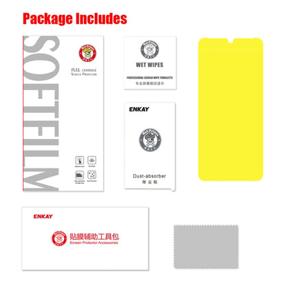 ENKAY Hat-Prince 0.1mm 3D Full Screen Protector Explosion-proof Hydrogel Film for Huawei P30 Pro�...