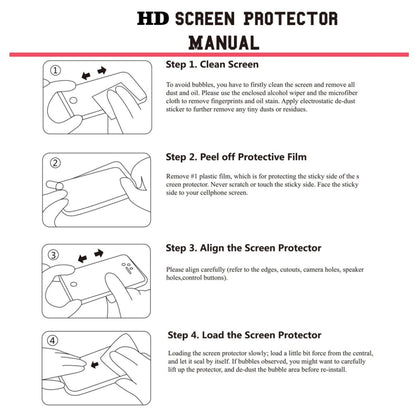 ENKAY Hat-prince 3D Full Screen PET Curved Hot Bending HD Screen Protector Film for Huawei P30 Pr...
