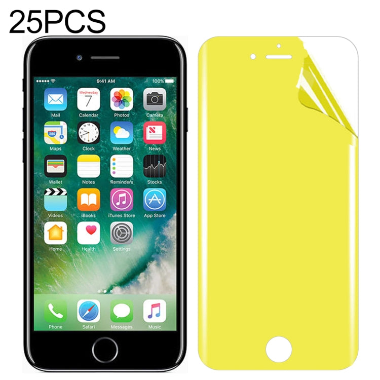 25 PCS For iPhone SE 2020 / 8 / 7 Soft TPU Full Coverage Front Screen Protector������������������...