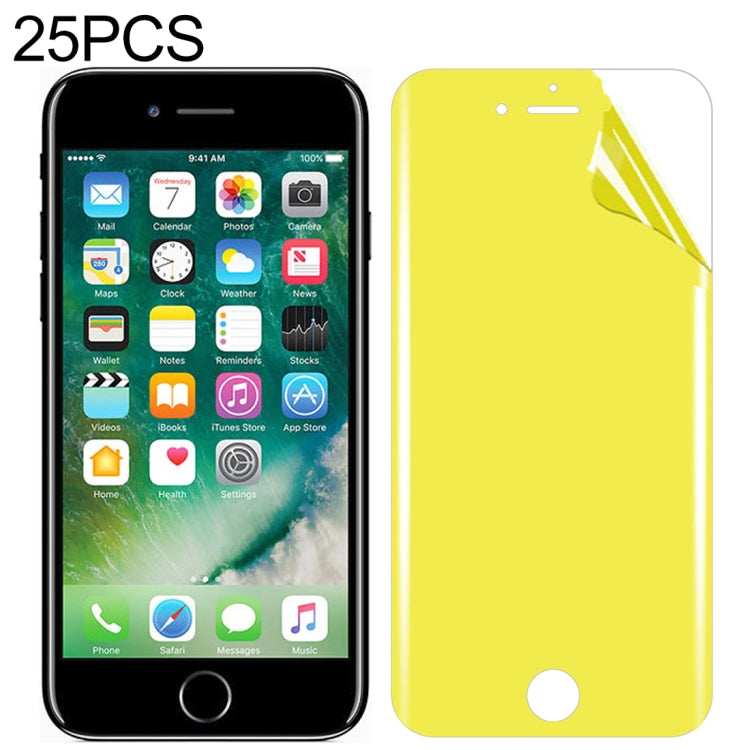 25 PCS For iPhone 7 Plus / 8 Plus Soft TPU Full Coverage Front Screen Protector������������������...