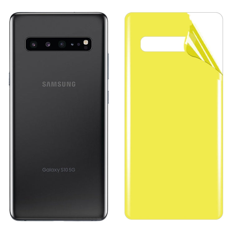 For Galaxy S10 5G Soft TPU Full Coverage Back Screen Protector, For Galaxy S10 5G(1 PC)