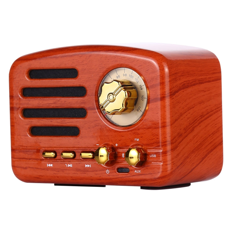 Angel MA-1500 Retro Bluetooth Speaker with LED Light