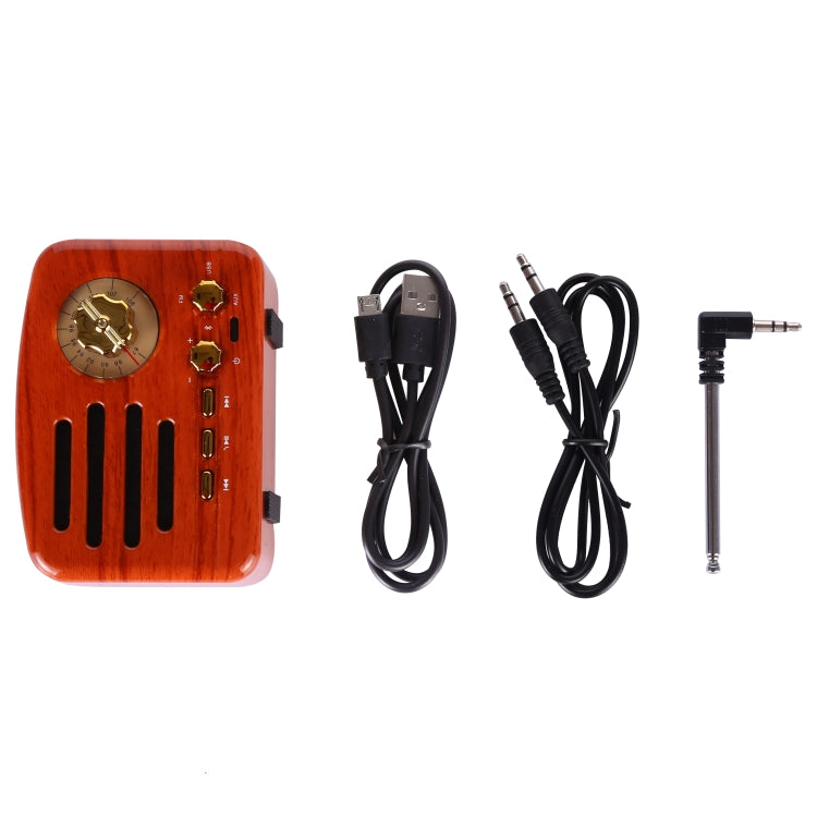 Angel MA-1500 Retro Bluetooth Speaker with LED Light