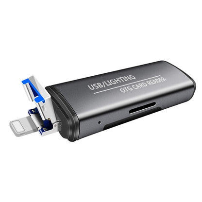 USB Flash Disk / Memory Card Dual Card Slot OTG Card Reader