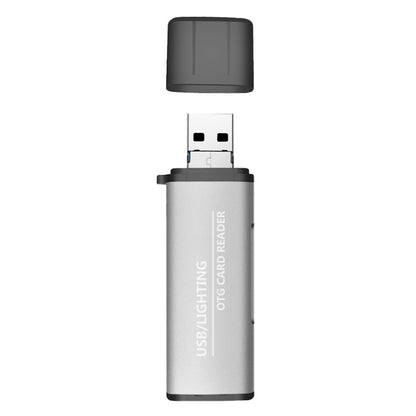 USB Flash Disk / Memory Card Dual Card Slot OTG Card Reader
