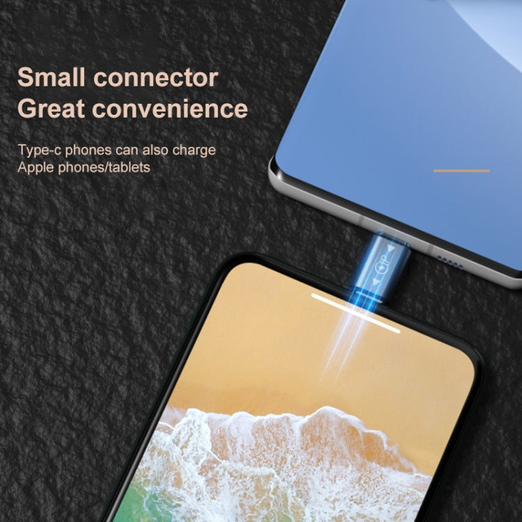 USB-C / Type-C Male to 8 Pin Male Charging + Data Transmission + OTG Adapter���������������������...