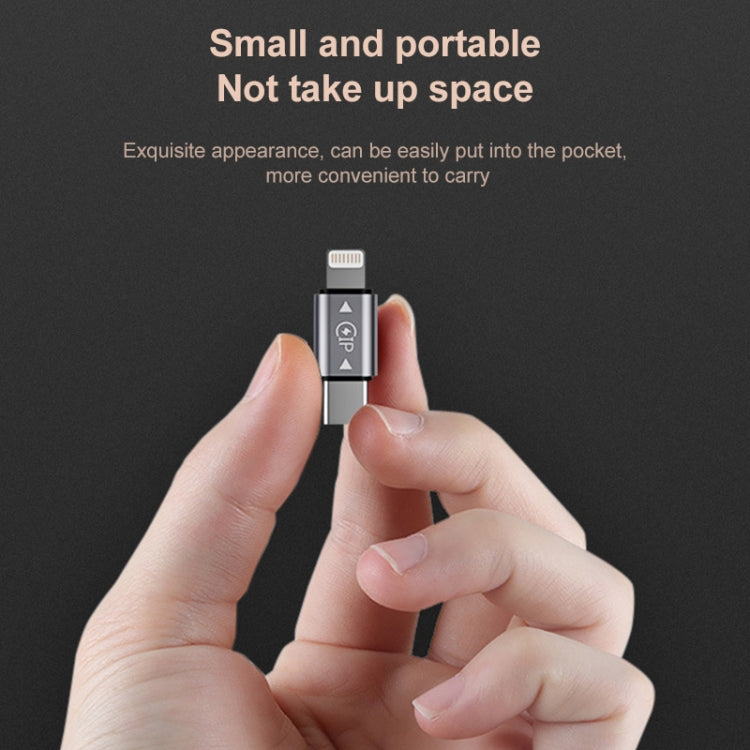 USB-C / Type-C Male to 8 Pin Male Charging + Data Transmission + OTG Adapter���������������������...