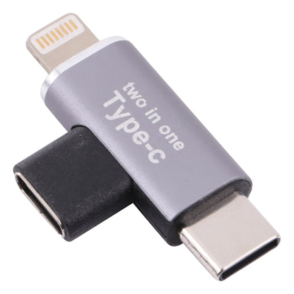 USB-C / Type-C Female to 8 Pin Male + USB-C / Type-C Male Converter������������������������������...