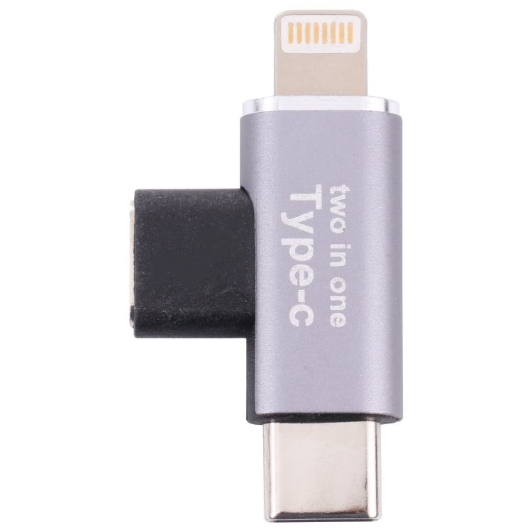 USB-C / Type-C Female to 8 Pin Male + USB-C / Type-C Male Converter������������������������������...