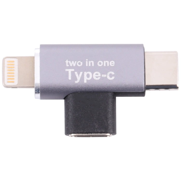 USB-C / Type-C Female to 8 Pin Male + USB-C / Type-C Male Converter������������������������������...