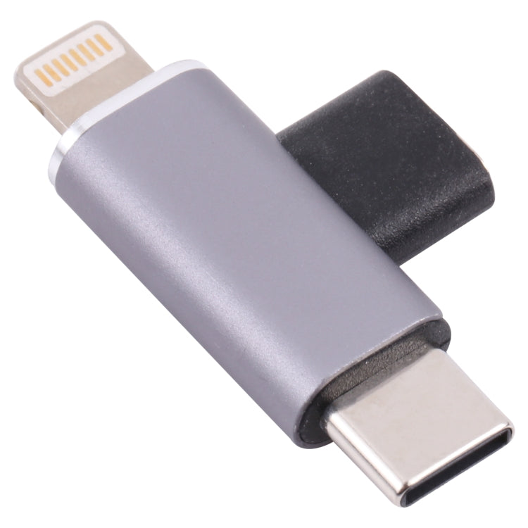 USB-C / Type-C Female to 8 Pin Male + USB-C / Type-C Male Converter������������������������������...