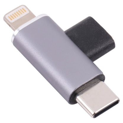 USB-C / Type-C Female to 8 Pin Male + USB-C / Type-C Male Converter������������������������������...