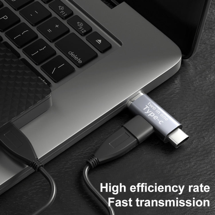 USB-C / Type-C Female to 8 Pin Male + USB-C / Type-C Male Converter������������������������������...