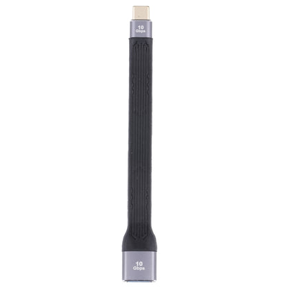 10Gbps USB-C / Type-C Male to USB 3.0 Female Soft Flat Data Transmission Fast Charging Cable�����...