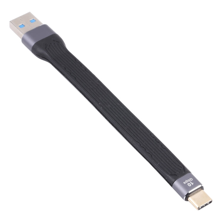 10Gbps USB-C / Type-C Male to USB Male Soft Flat Data Transmission Fast Charging Cable�����������...
