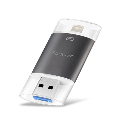 Richwell 3 in 1 64G Type-C + 8 Pin + USB 3.0 Flash Disk
