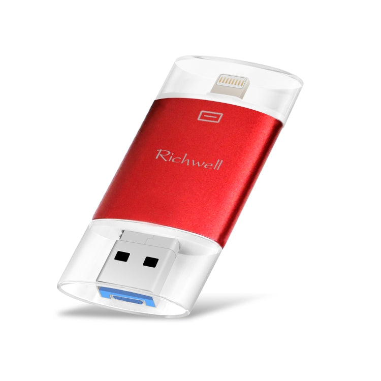 Richwell 3 in 1 64G Type-C + 8 Pin + USB 3.0 Flash Disk