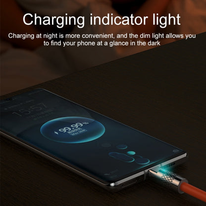 Mech Series 6A 120W USB to 8 Pin Metal Plug Silicone Fast Charging Data Cable, Length: 1.8m������...