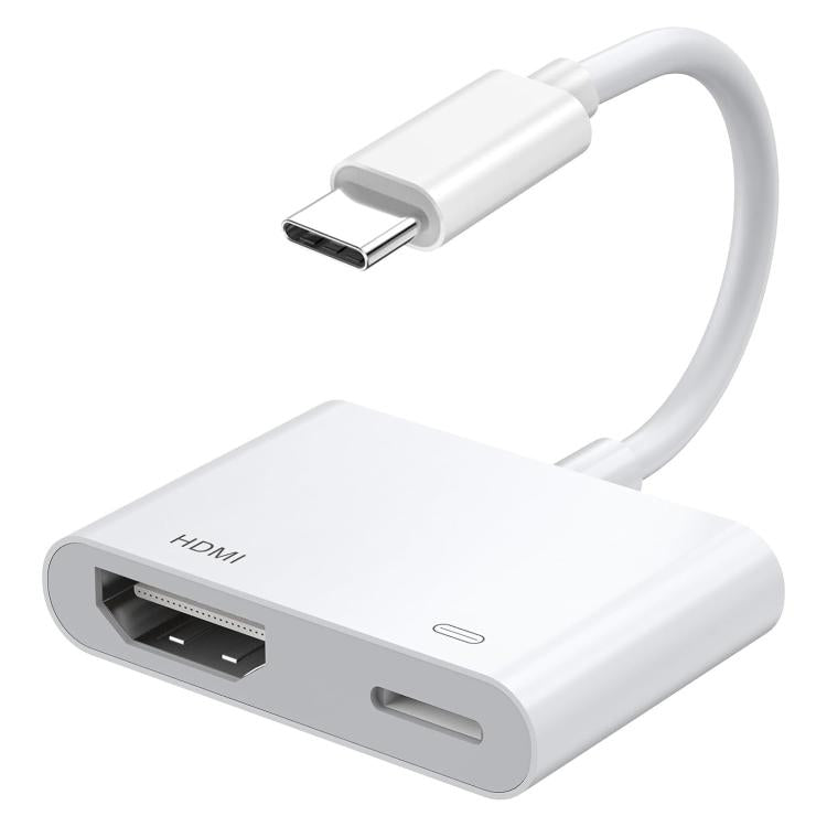 USB-C/Type-C to HDMI+USB-C/Type-C Video Converter, Type-C