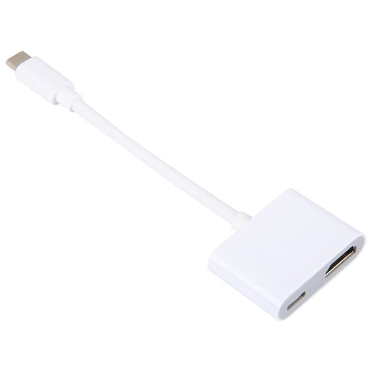 USB-C/Type-C to HDMI+USB-C/Type-C Video Converter, Type-C
