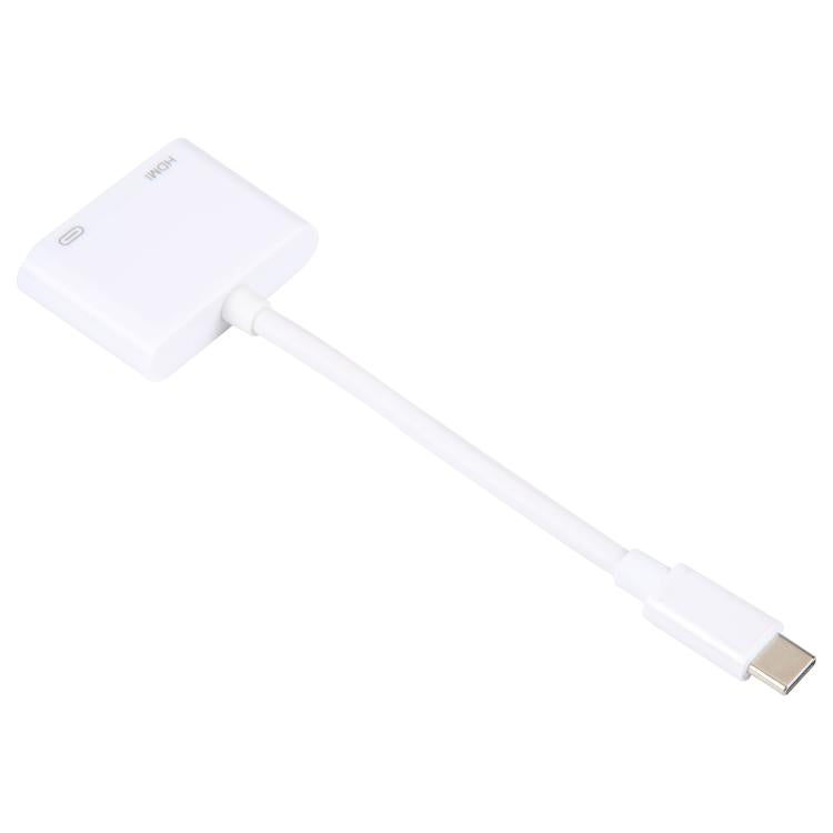 USB-C/Type-C to HDMI+USB-C/Type-C Video Converter, Type-C