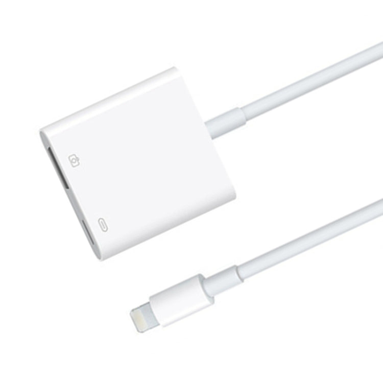 8 Pin to USB & 8 Pin Data Charging Cable