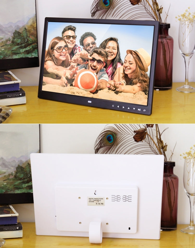 15.0 inch LED Display Digital Photo Frame with Holder / Remote Control, Allwinner, Support USB / ...