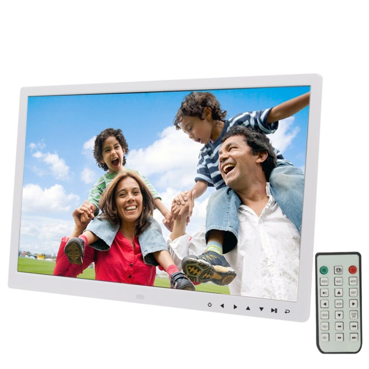 17.0 inch LED Display Digital Photo Frame with 7-keys Touch Button Control / Holder / Remote Cont...