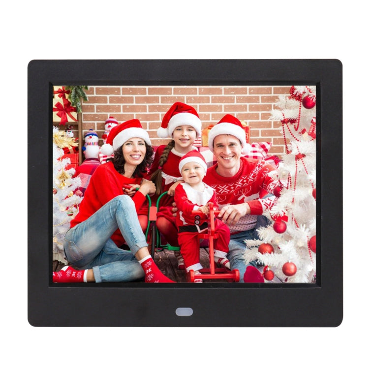 AC 100-240V 8 inch TFT Screen Digital Photo Frame with Holder & Remote Control, Support USB / SD ...