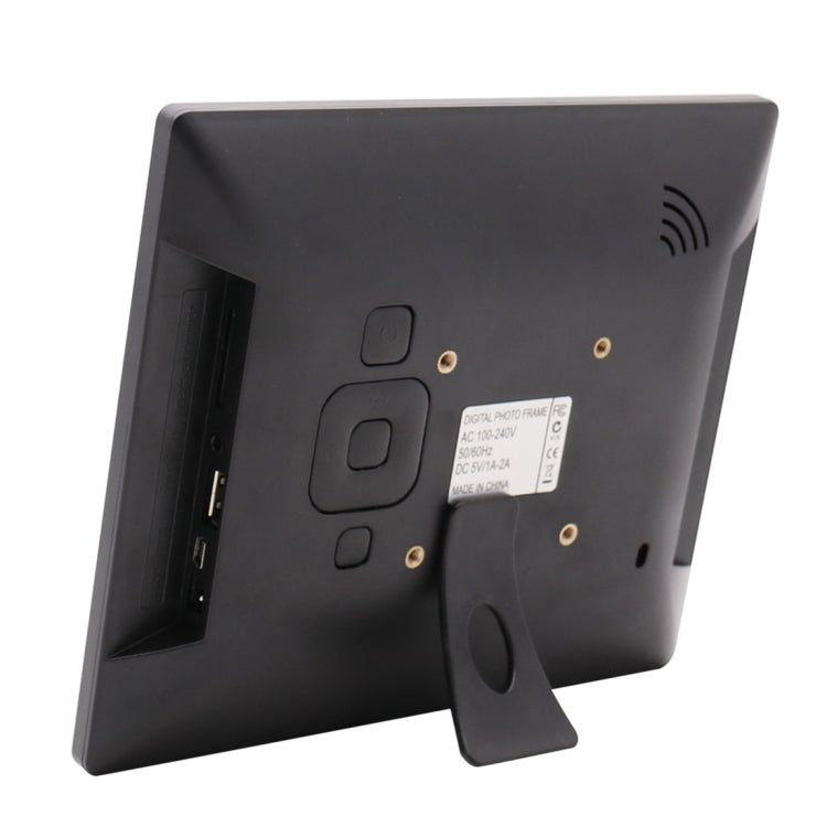 AC 100-240V 8 inch TFT Screen Digital Photo Frame with Holder & Remote Control, Support USB / SD ...