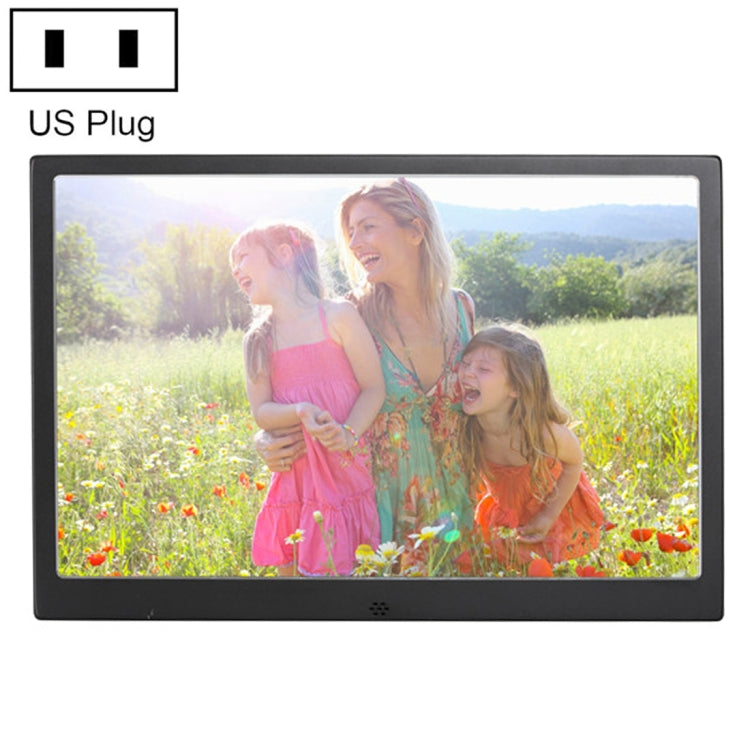 HSD1202 12.1 inch 1280x800 High Resolution Display Digital Photo Frame with Holder and Remote Con...
